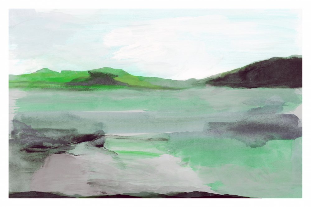 Misty Mountain Waters by cartissi