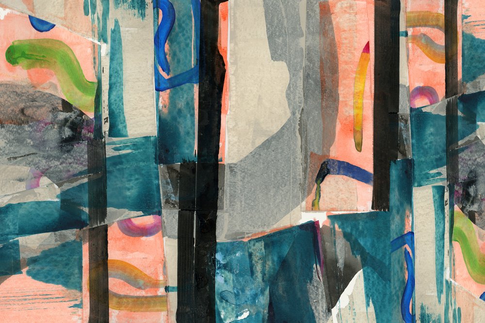 Modern Abstract Collage by cartissi