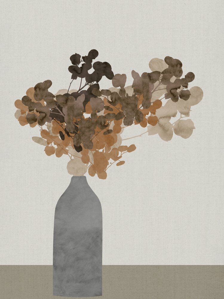 Modern Botanical Still Life by cartissi
