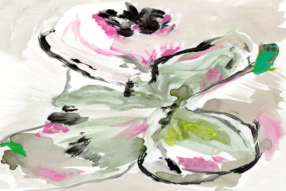 Modern Floral Bloom by cartissi