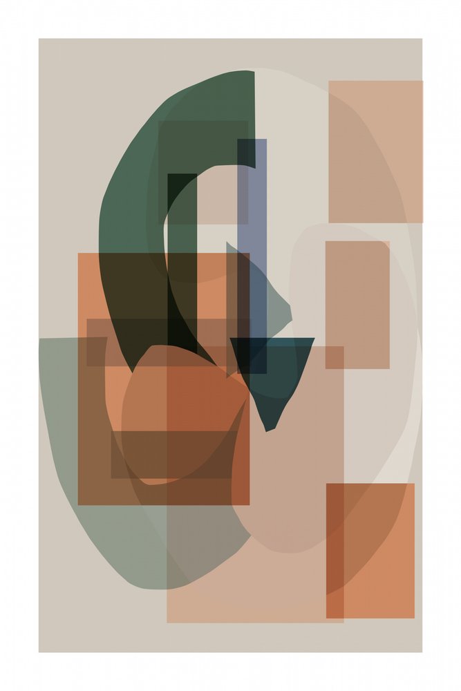 Modern Layered Shapes by cartissi