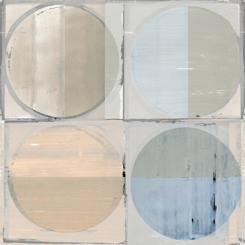 Muted Geometric Circles by cartissi