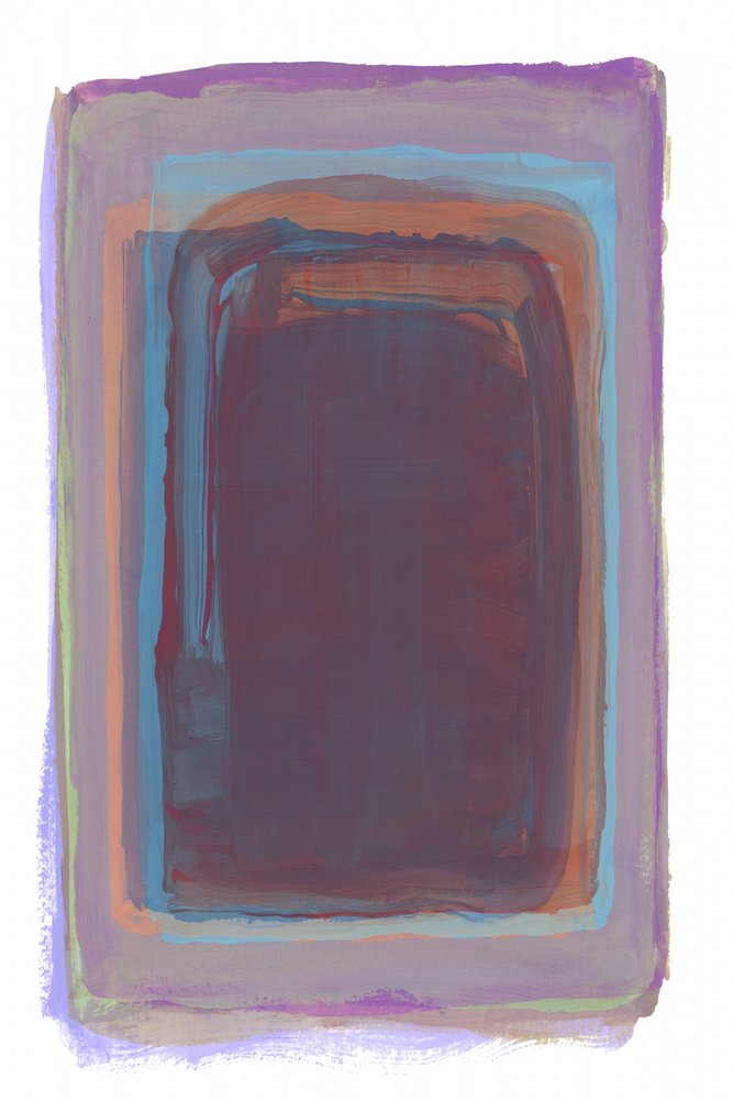 Muted Layered Abstract by cartissi