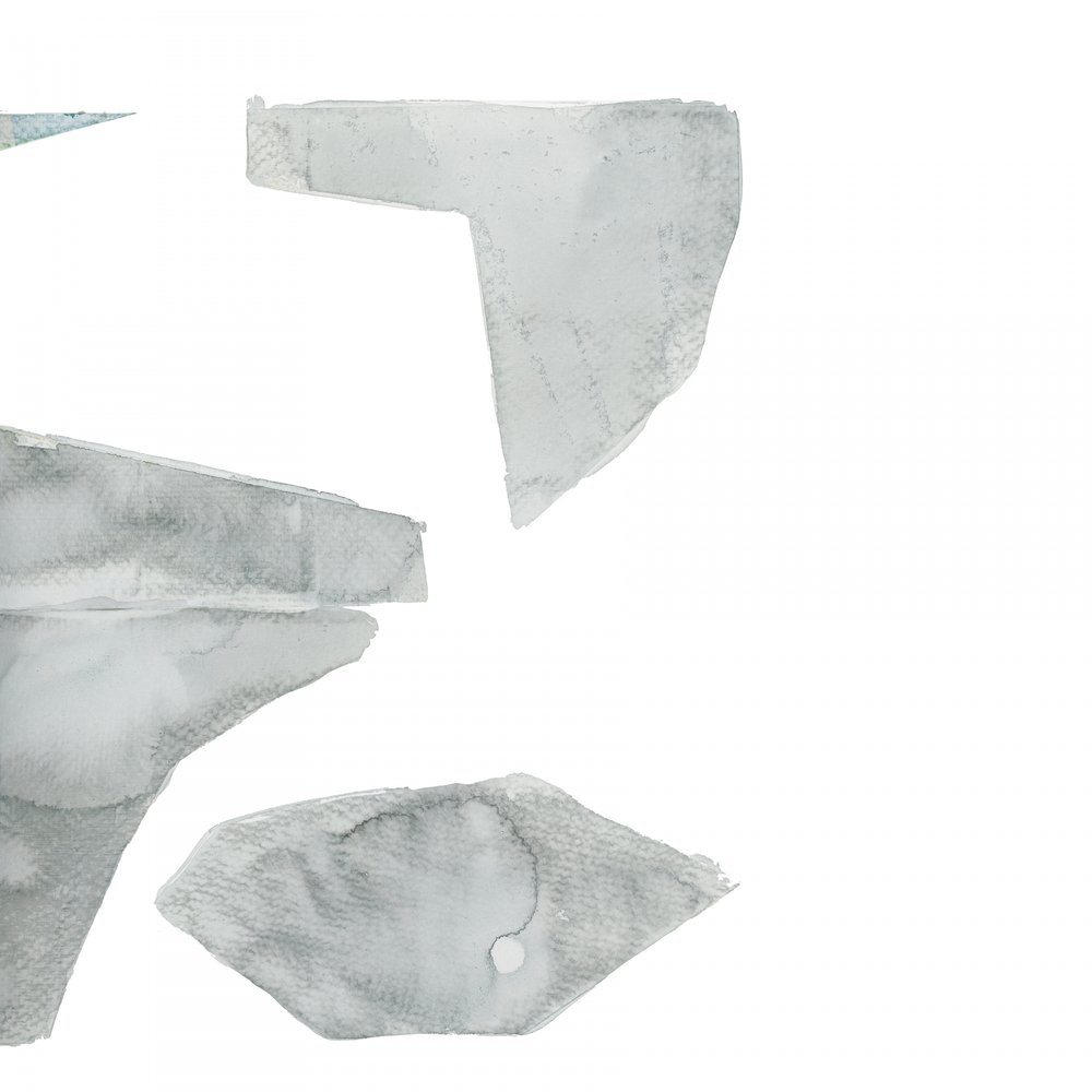 Muted Watercolor Shapes by cartissi
