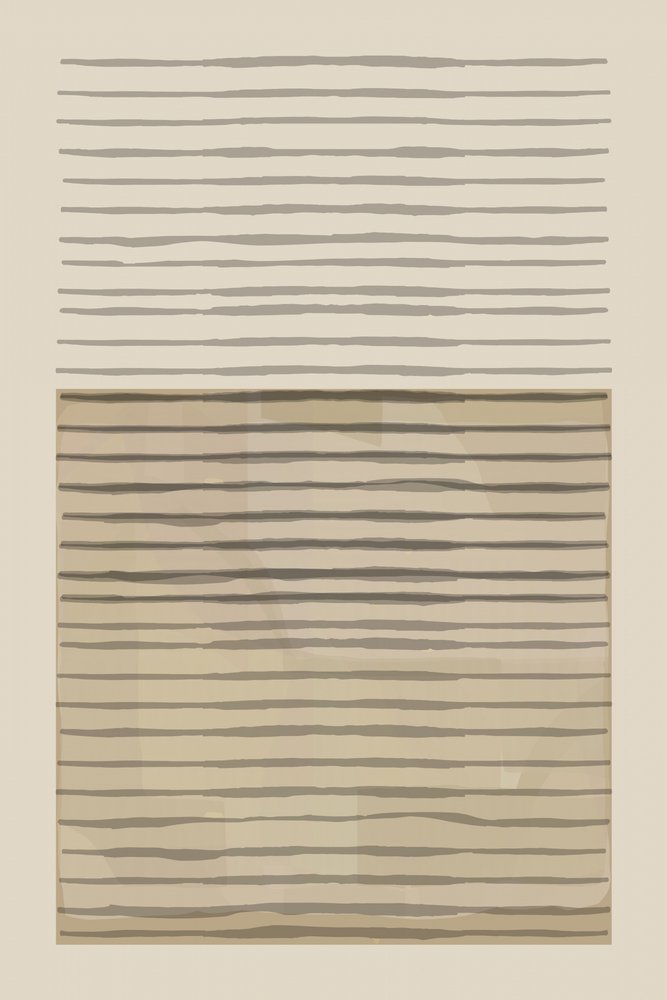 Neutral Horizontal Lines by cartissi