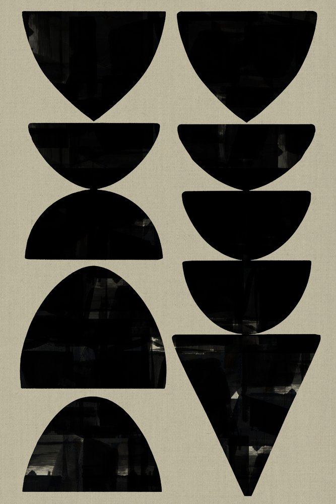 Organic Geometric Shapes by cartissi