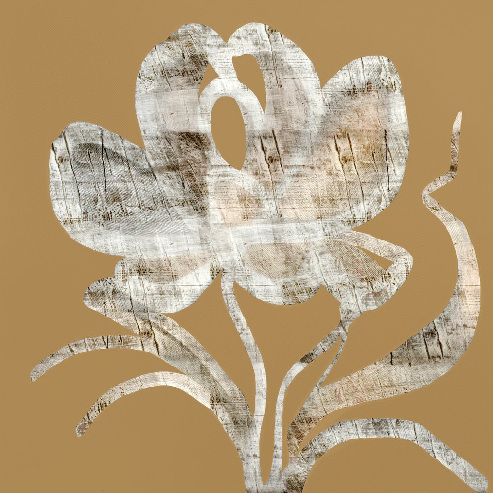 Rustic Wood Flower by cartissi
