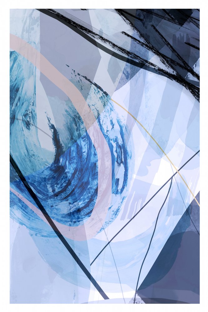 Serene Abstract Flow by cartissi