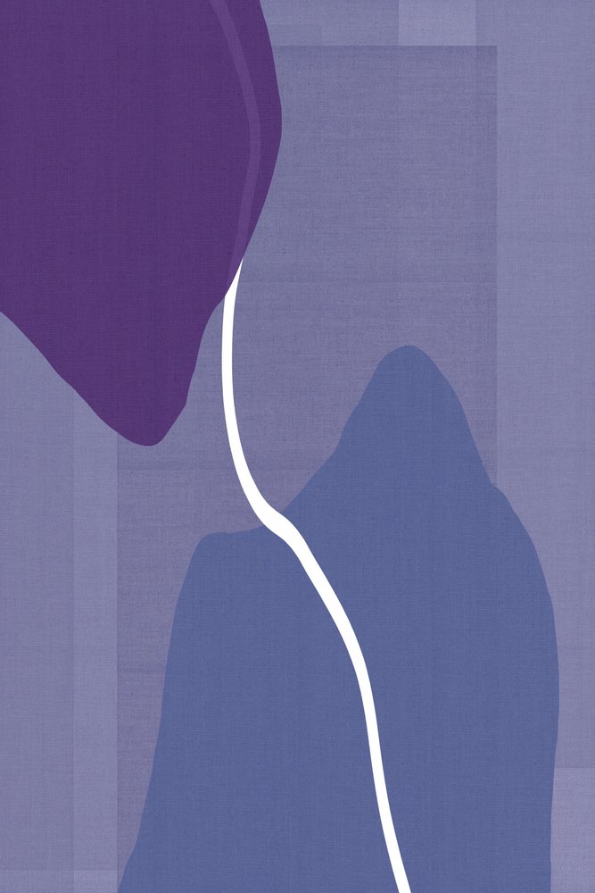 Serene Abstract Forms by cartissi
