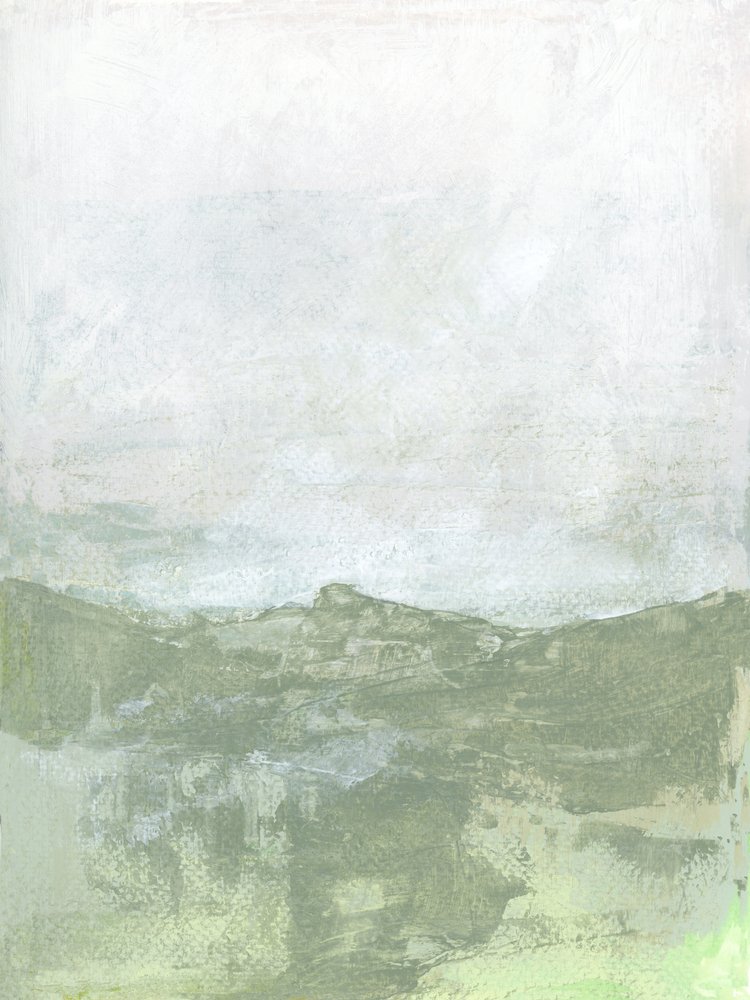 Serene Green Landscape by cartissi
