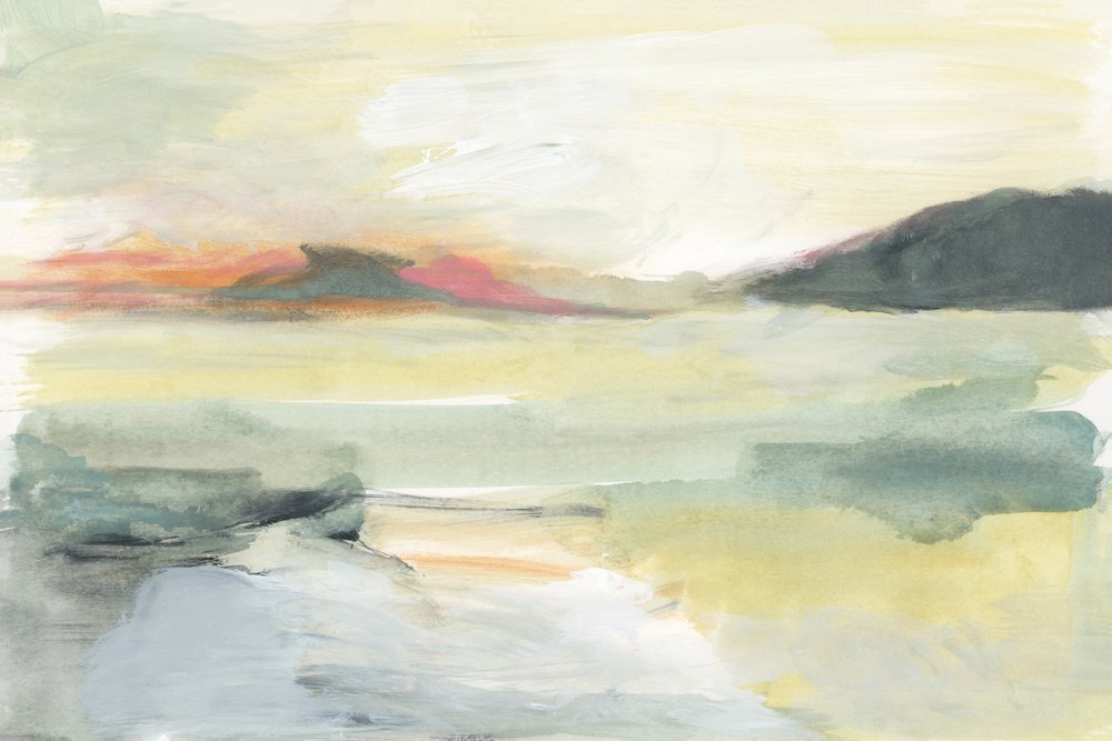 Soft Serene Landscape by cartissi