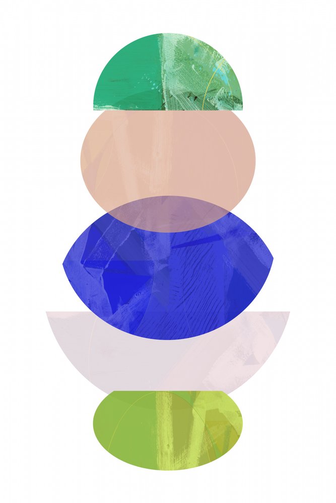 Stacked Geometric Forms by cartissi