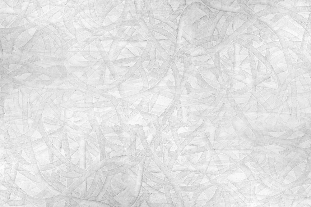 Tangled White Abstract by cartissi