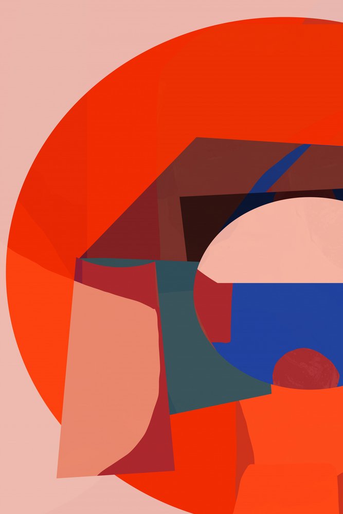 Vibrant Abstract Shapes by cartissi