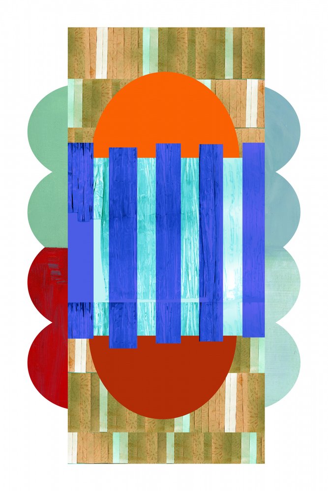 Vibrant Geometric Shapes by cartissi
