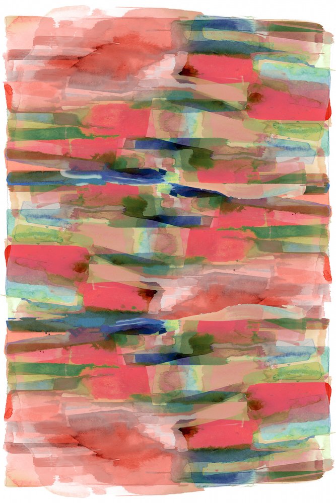 Vibrant Layered Abstract Strokes by cartissi