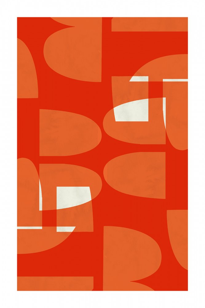 Vibrant Midcentury Curves by cartissi