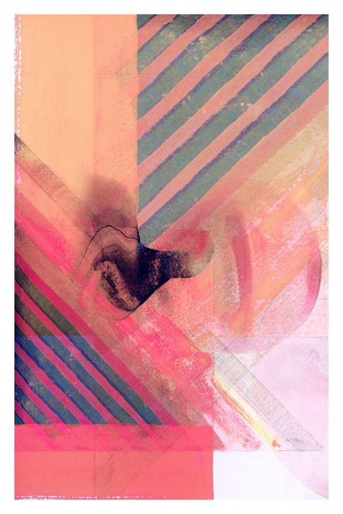 Vibrant Striped Forms by cartissi