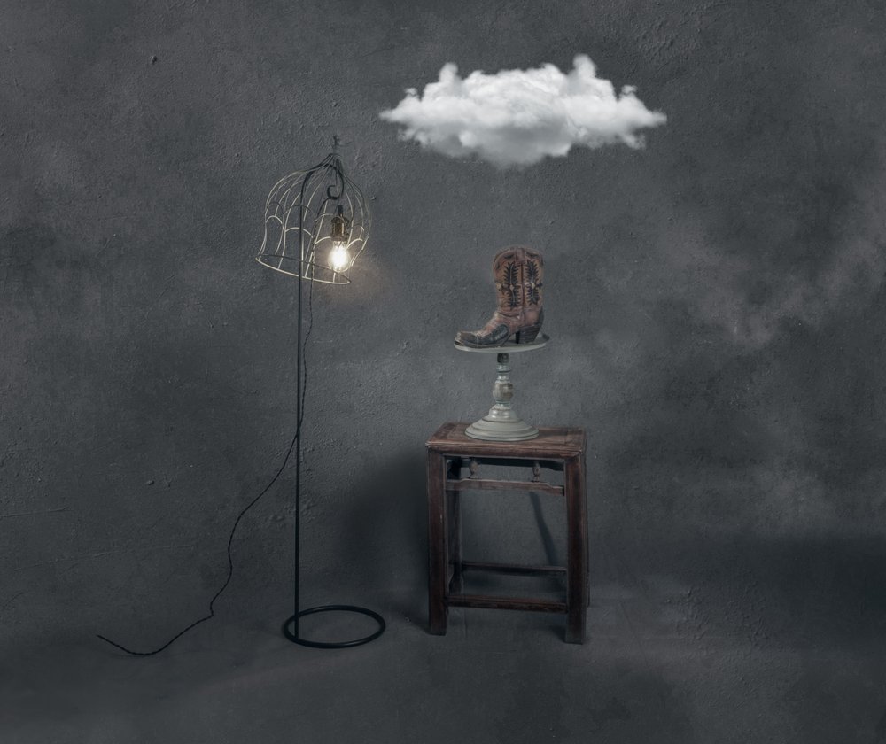 Floating Cowboy Dream by chenyi wang