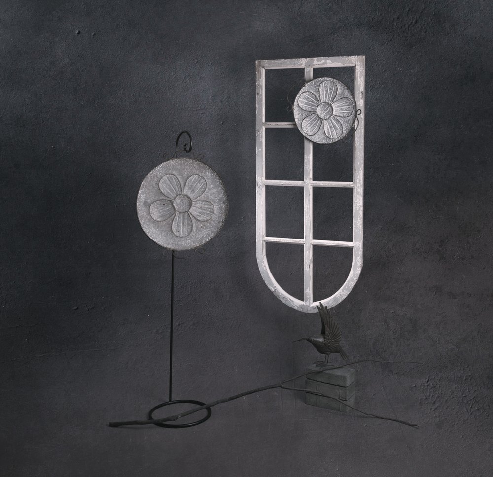 Serene Window Flower Bird by chenyi wang