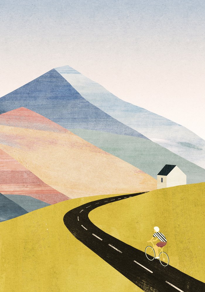 Cycling Mountain Journey by longwayhome
