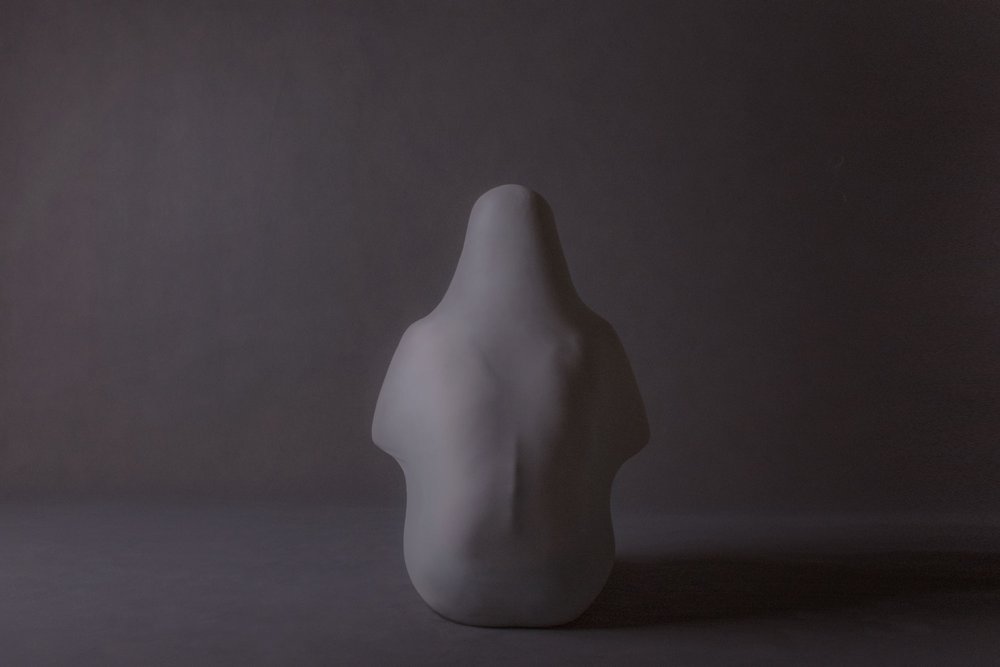 Quiet Draped Figure by nargesjabbari