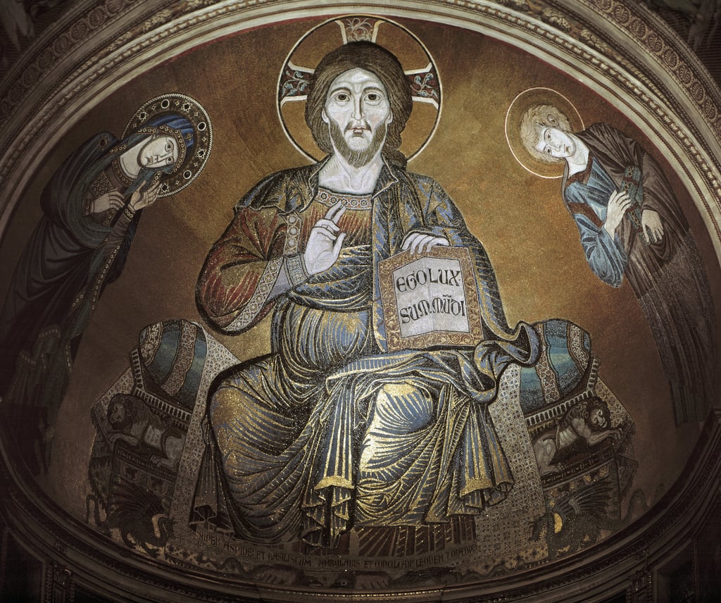 Christ in Majesty. Mosaic by Cimabue Buy fine art print
