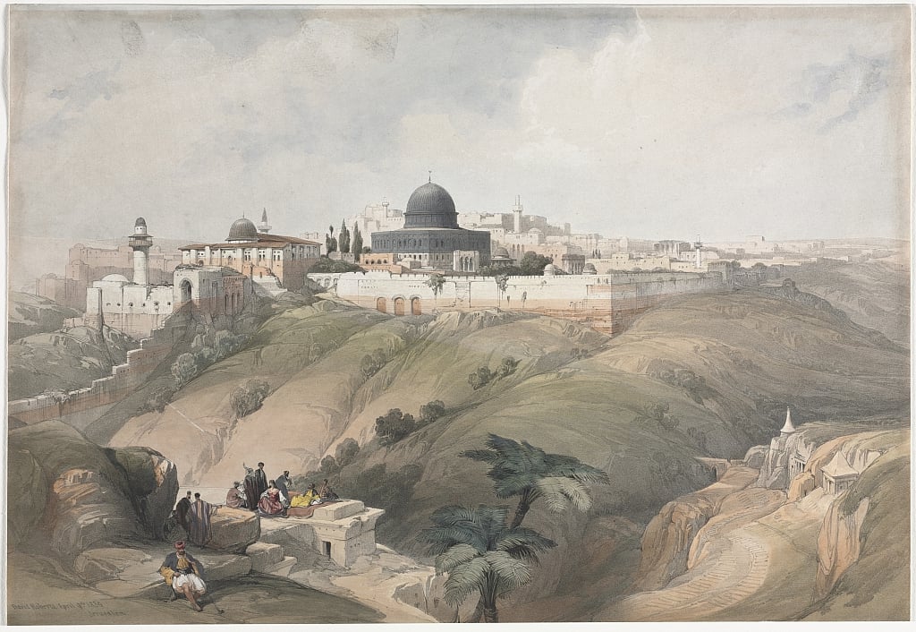 Jerusalem, 1839. by David Roberts Buy fine art print