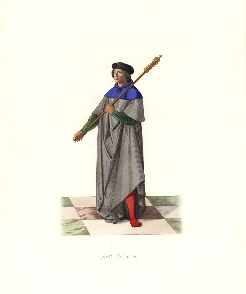 Macebearer under King Louis XII