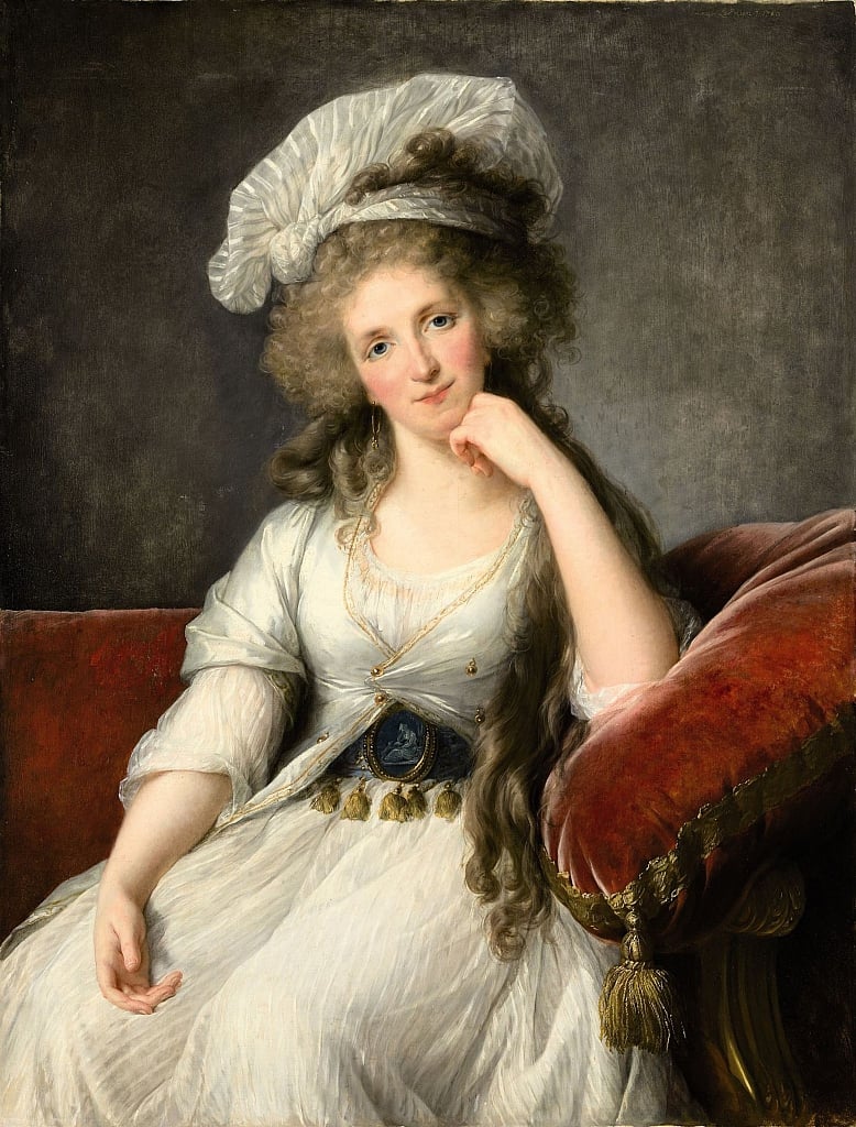 Louise Marie Adelaide of BourbonPenthievre, Duchess of Orleans, 1789.