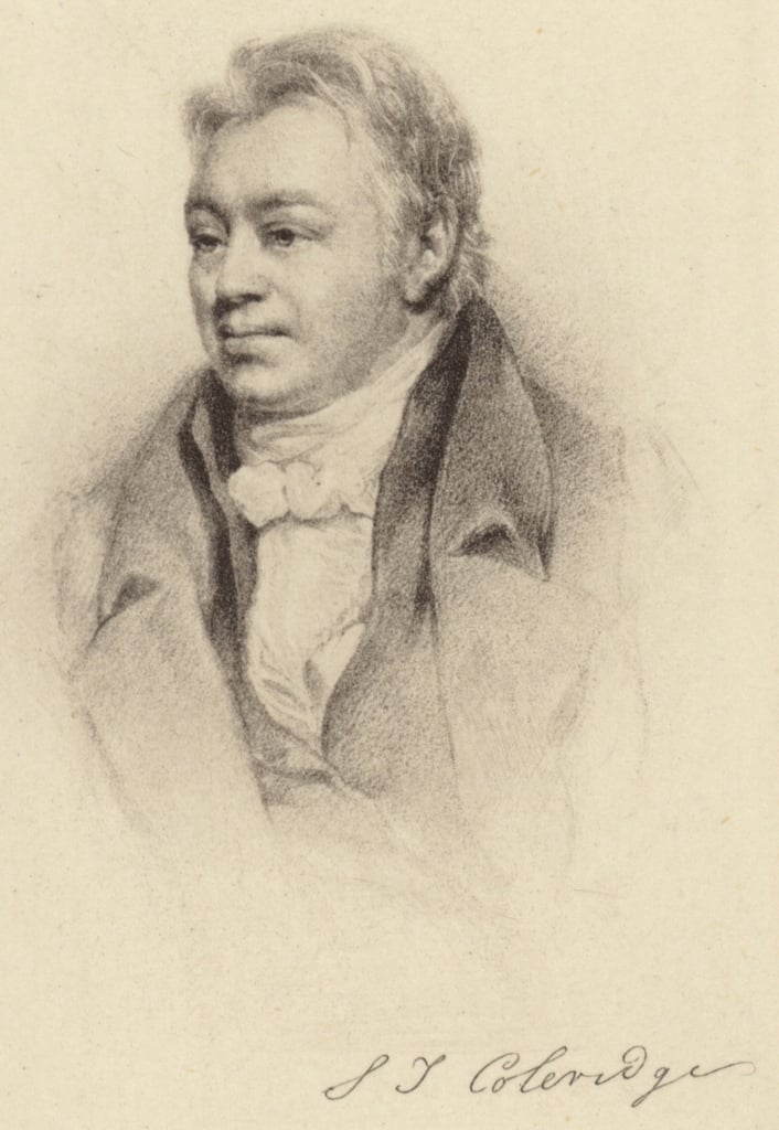 Samuel Taylor Coleridge by English School Fine art print