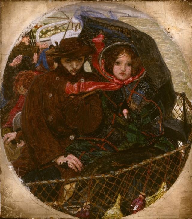 The Last of England by Ford Madox Brown Fine art print