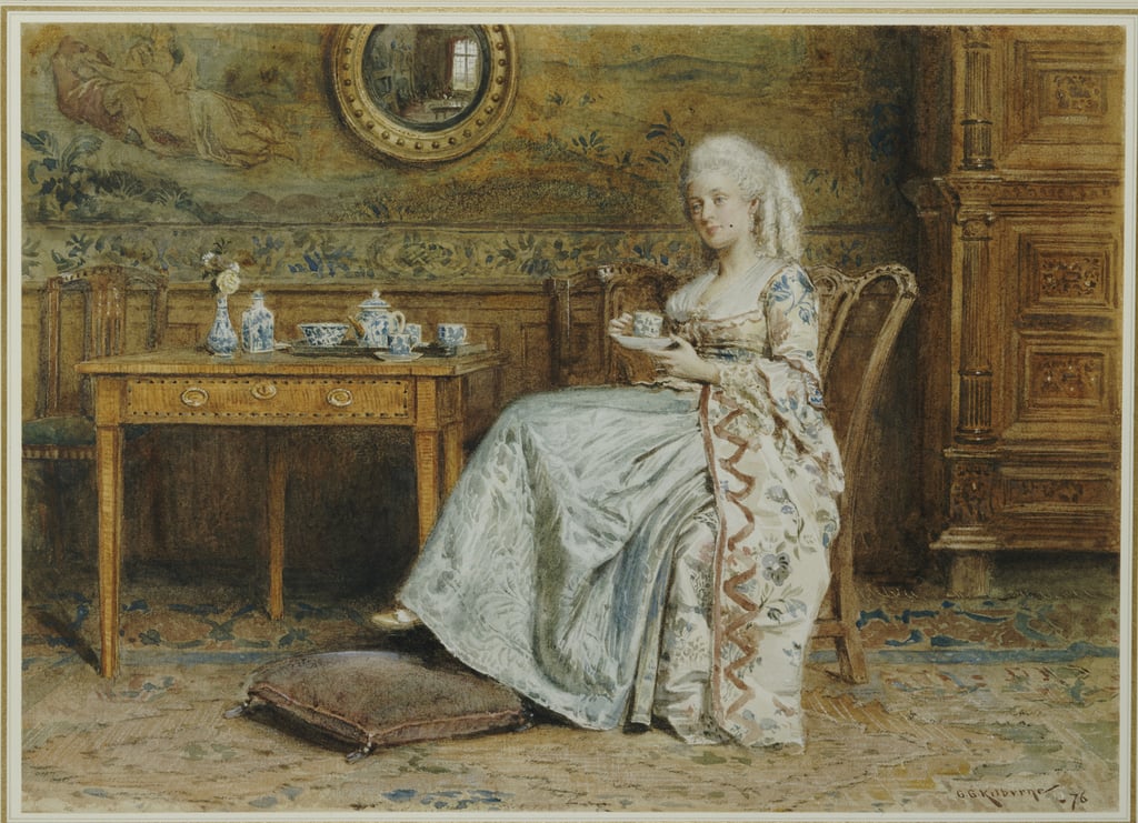 2 i drinking tea. Анна Рассел герцогиня Бедфорд. Анна VII, герцогиня Бедфордская. Герцогиня Анна Бедфордская чай. Джордж Гудвин Килберн Послеобеденный чай.