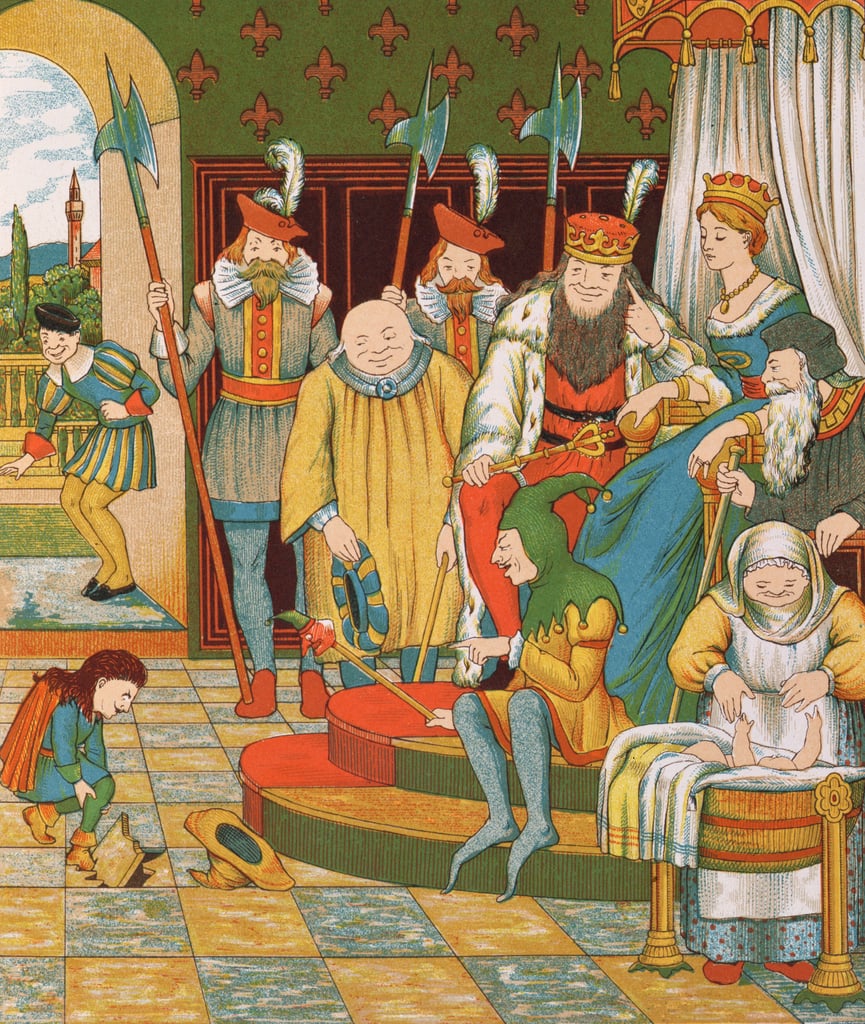 Rumpelstiltskin arrives to claim the first born child of the princess