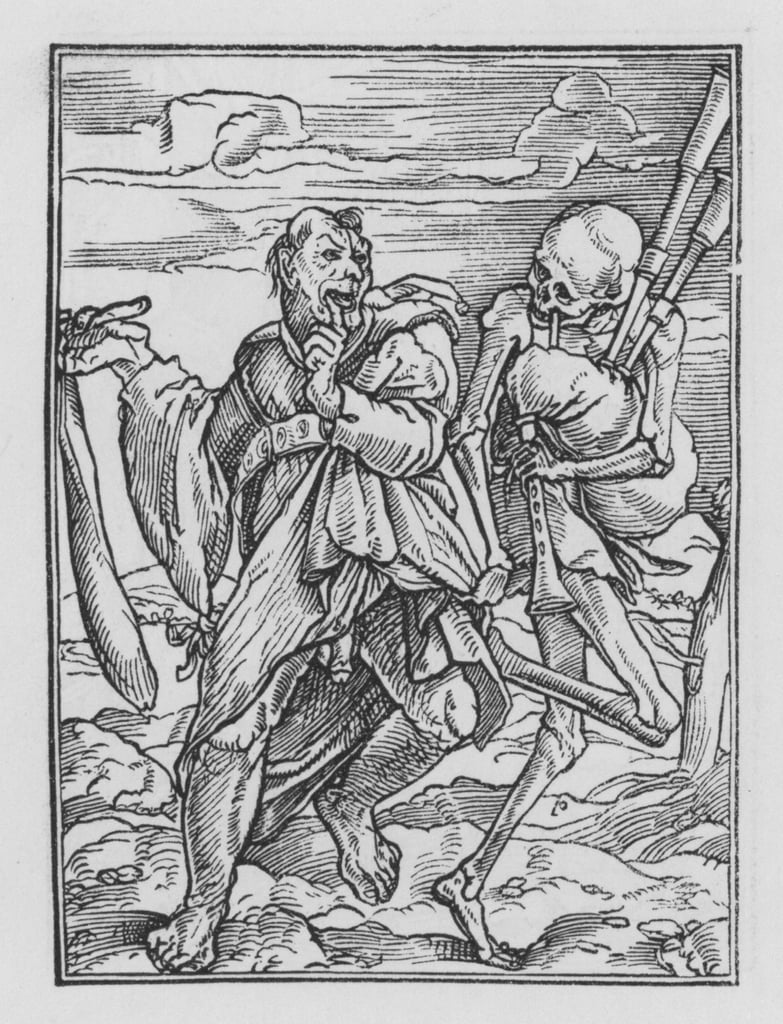 Holbeins Dance of Death The Idiot Fool