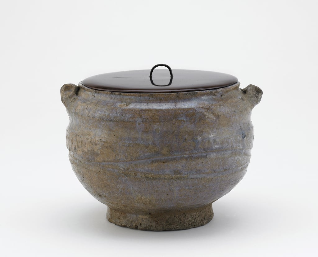 Tea ceremony water jar, Edo period (ceramic)
