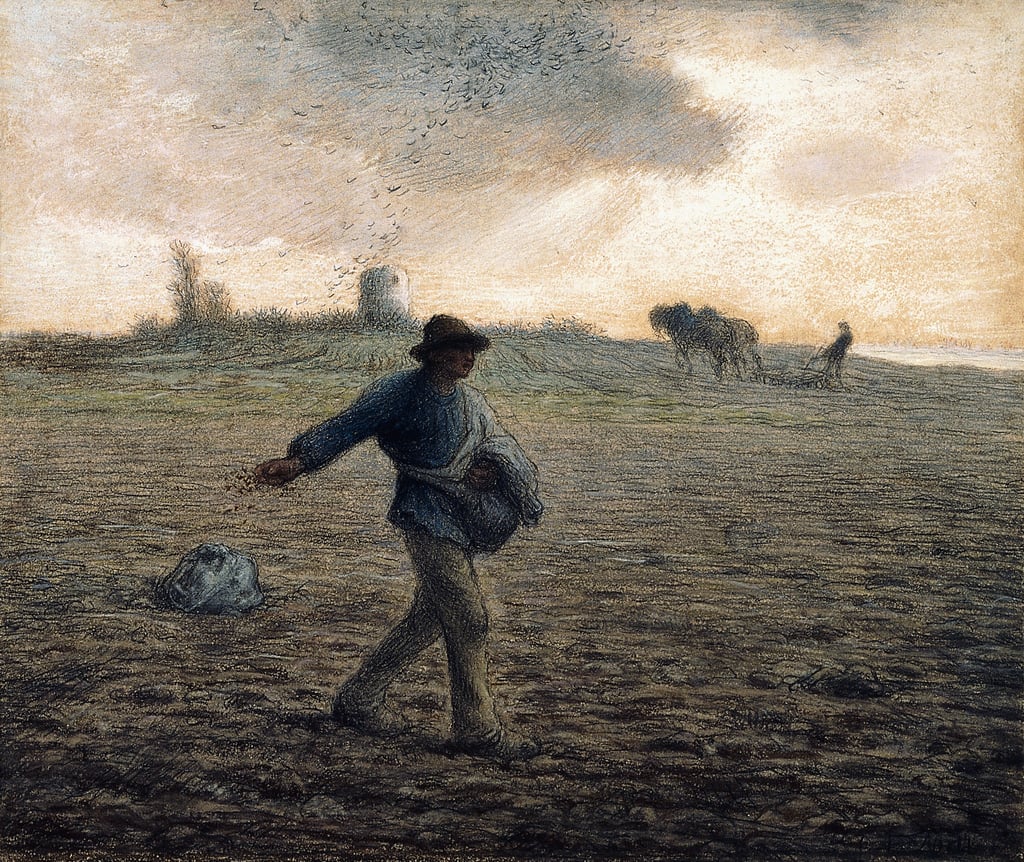 The Sower, by Jean Francois Millet Buy fine art print