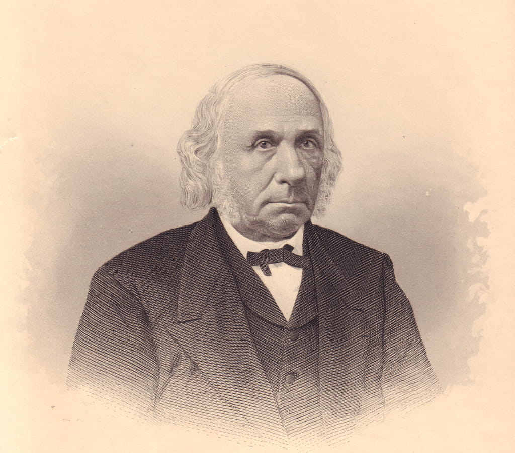 Portrait of American industrialist and Methodist pastor Thomas T Tasker