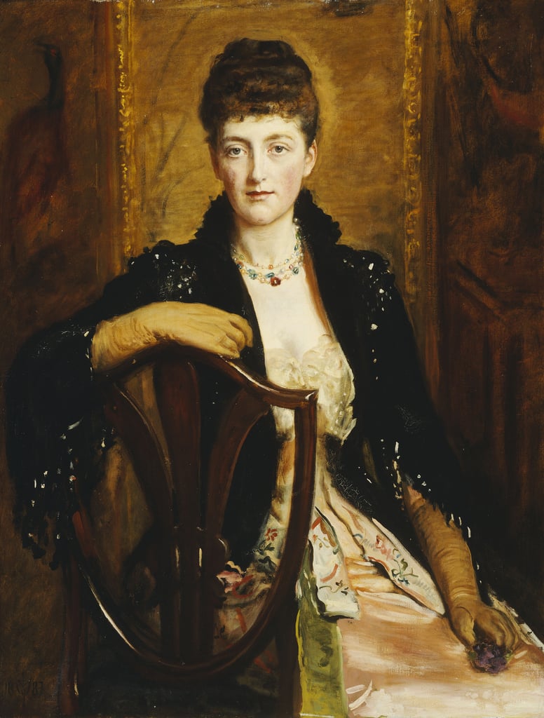 Portrait of Alice Sophia Caroline Stuart Wortley, the artists daughter