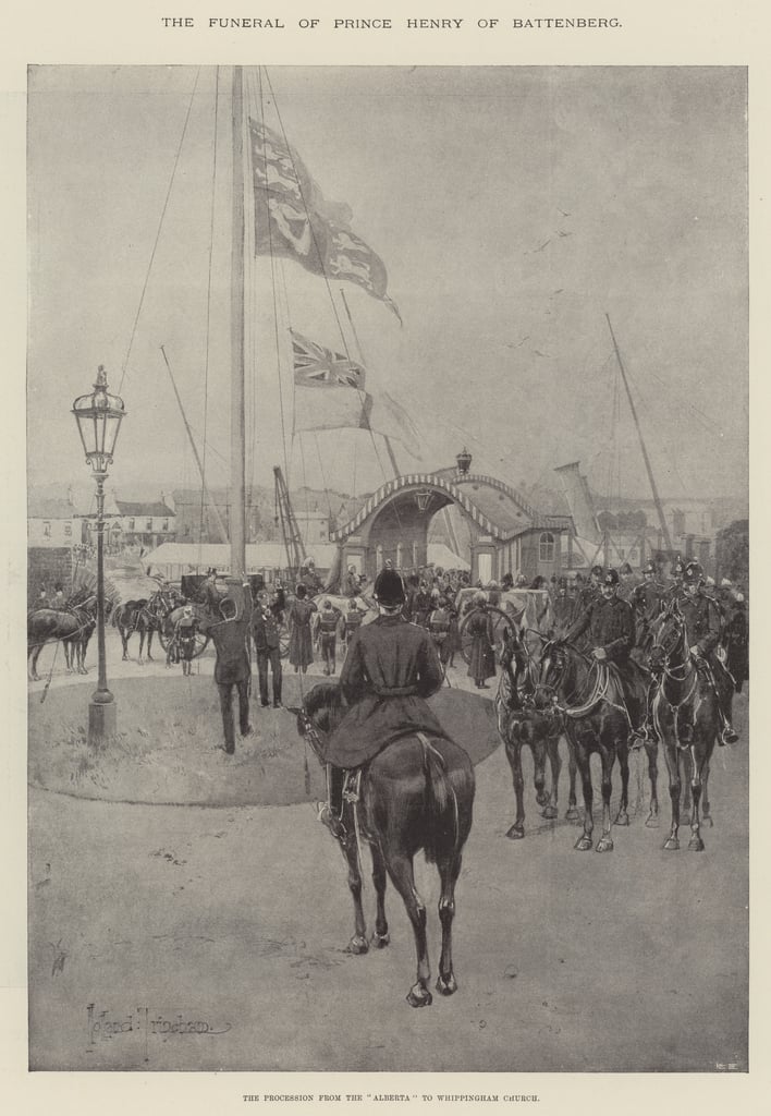 The Funeral of Prince Henry of Battenberg, the Procession from the