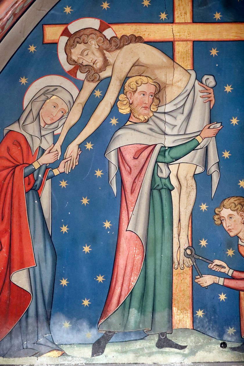Passion of Christ, Jesus is taken down from the cross, Strasbourg, France by Unknown