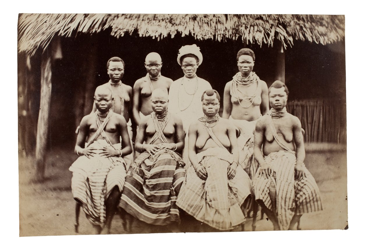 Wives of King Ja Ja, Nigeria, 1880s by Unknown