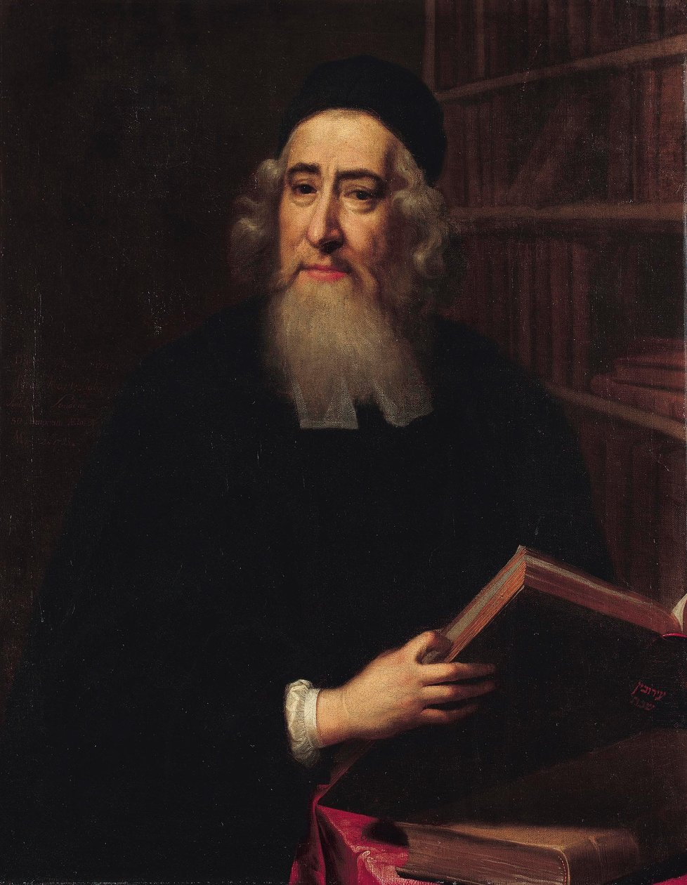 Rabbi Aaron Hart (Uri Feivel) by Dannor