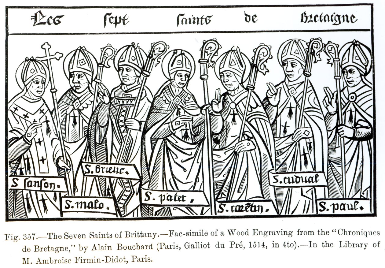 The Seven Saints of Brittany, from 