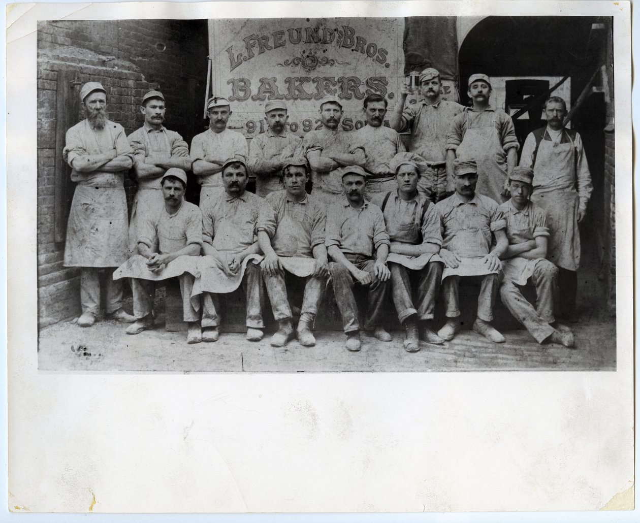 Bakers of L. Freund and Brothers by Unknown