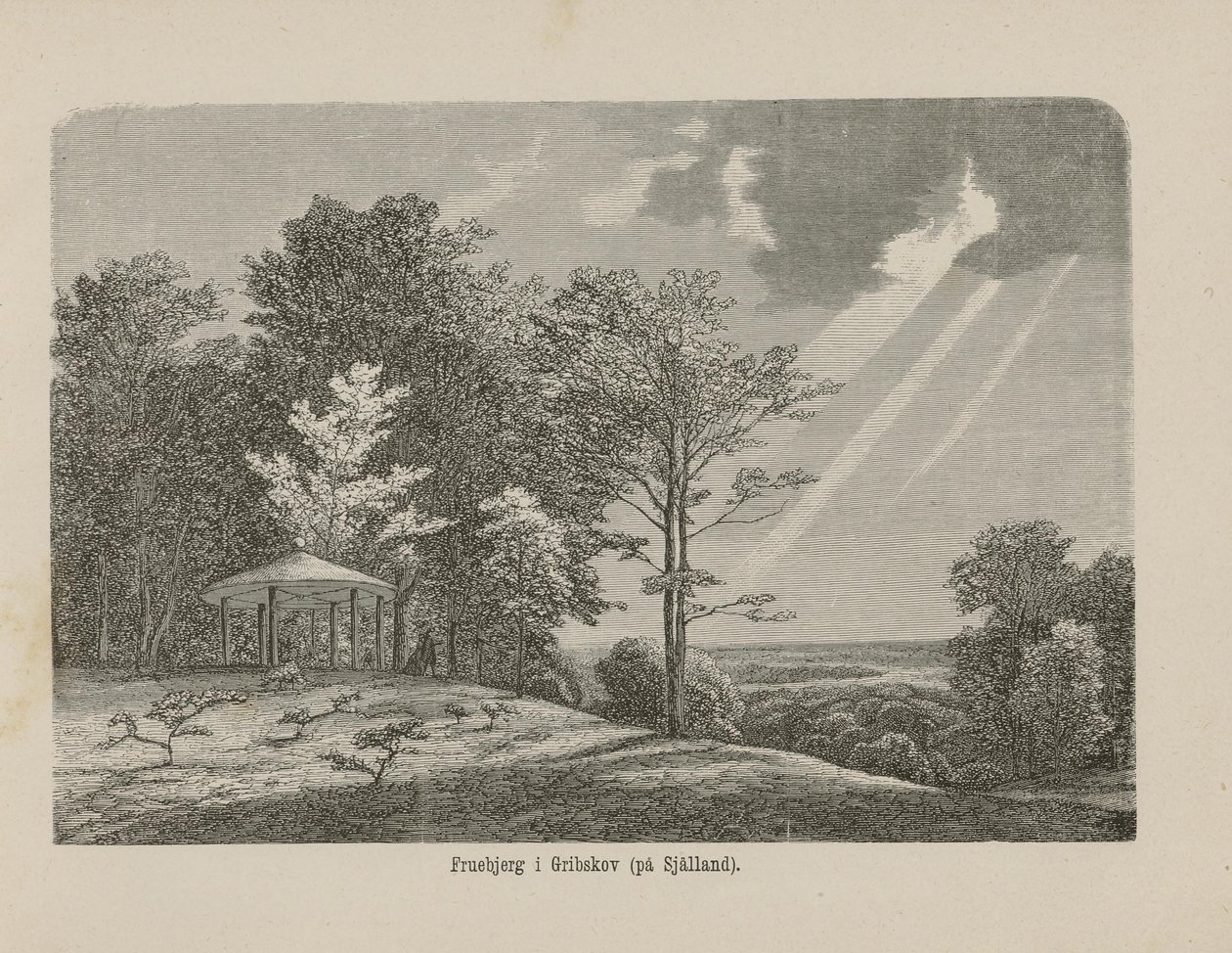 Illustration from the book Nordiska taflor by unknown author, published by Albert Bonnier (1865) by Unknown
