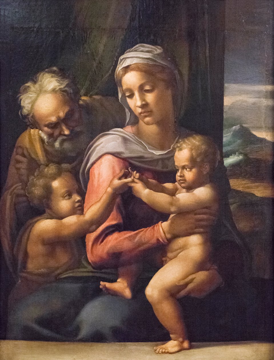 Holy Family with St John the Baptist by (1509-66) Daniele da Volterra