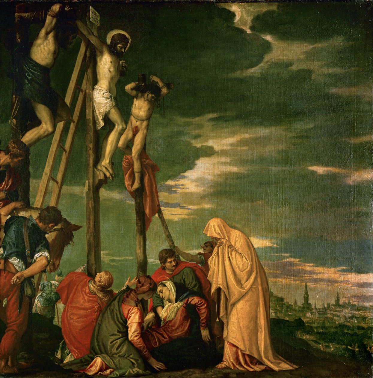 Christ on Mount Calvary by (1528 88) Veronese
