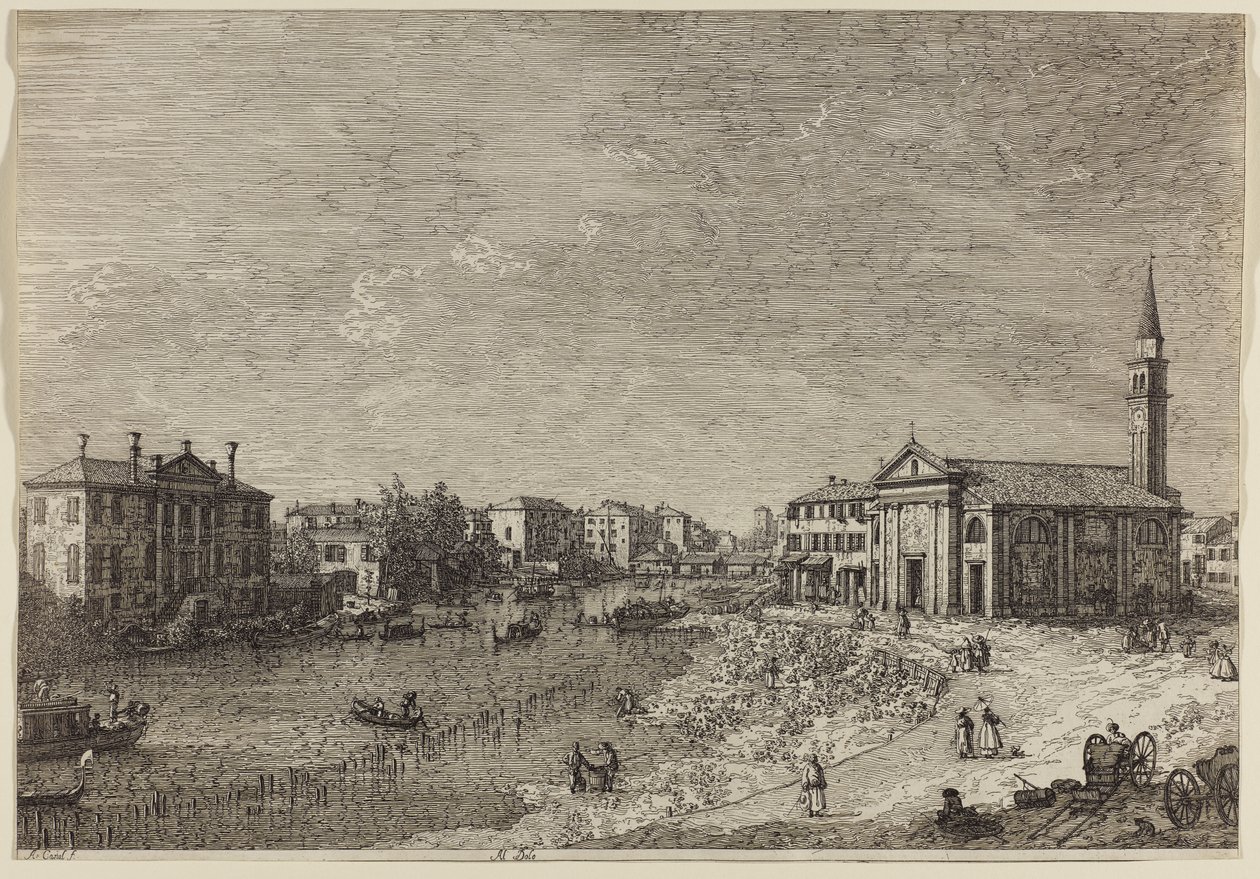 Al Dolo by Canaletto