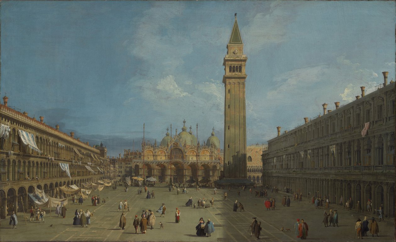 Piazza San Marco by Canaletto
